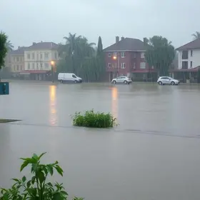 alerta de chuvas intensas em Belém