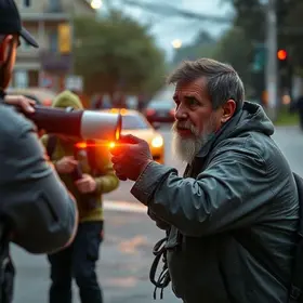 jovem em situação de rua