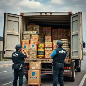 Sefa apreende caminhões