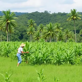 produção de malva no Pará