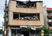 desabamento em Castanhal