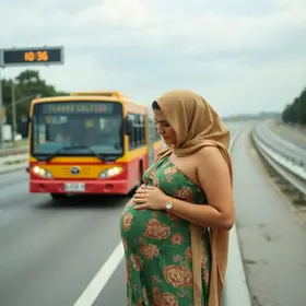 grávida tem bebê em ônibus
