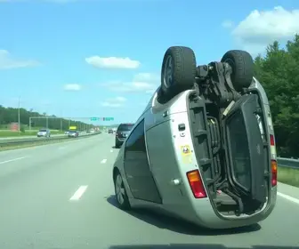 capotamento na BR-316